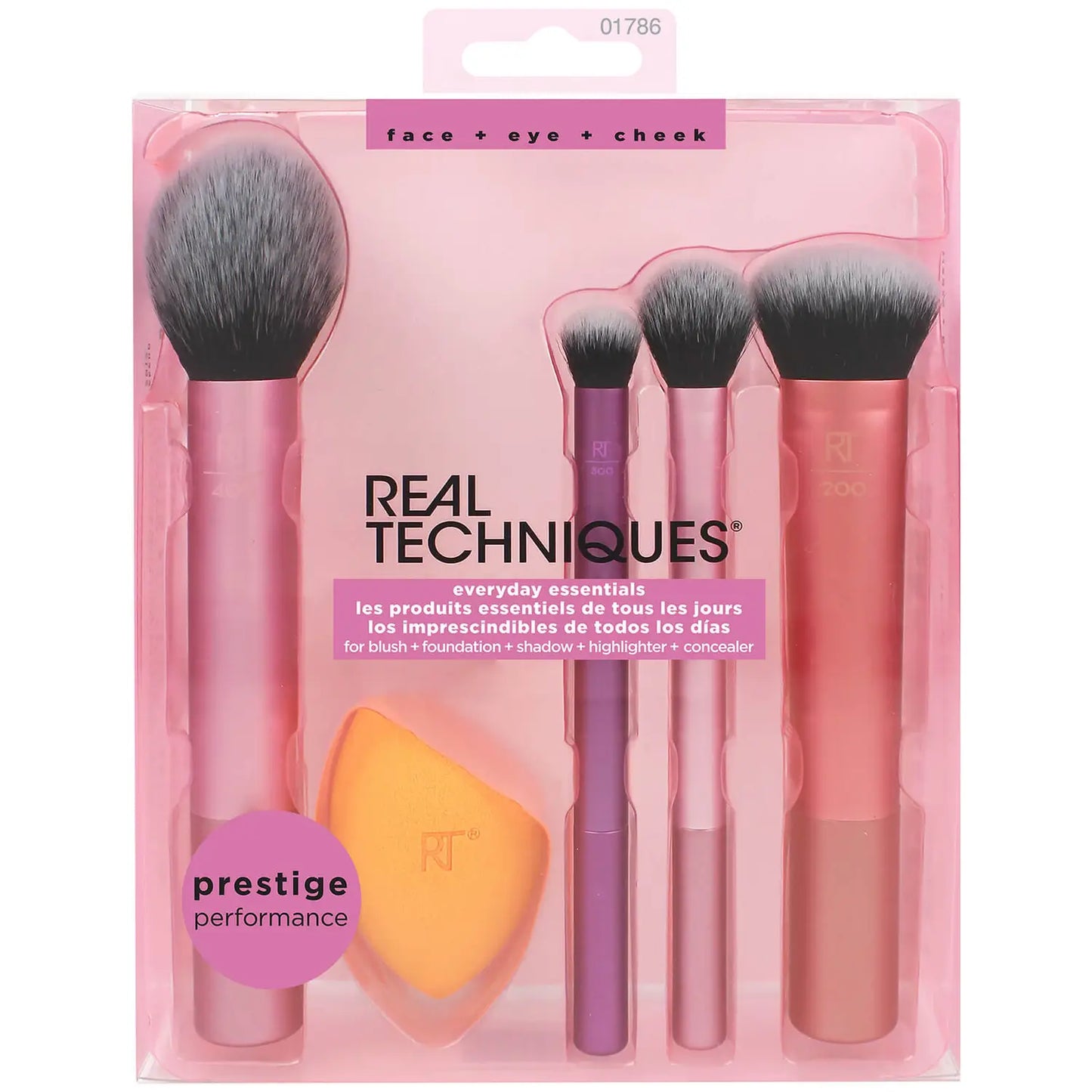 REAL TECHNIQUES Everyday Essentials Brush Set (Worth £35)