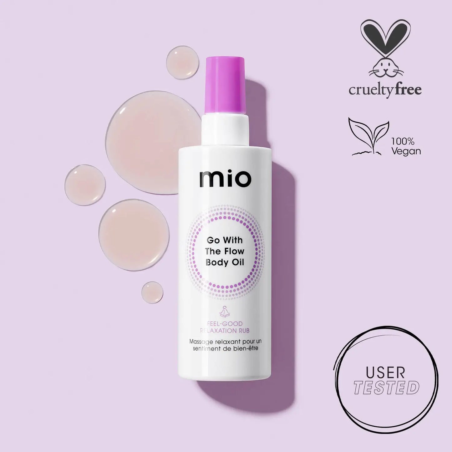 MIO Go With The Flow Calming Body Oil 130ml