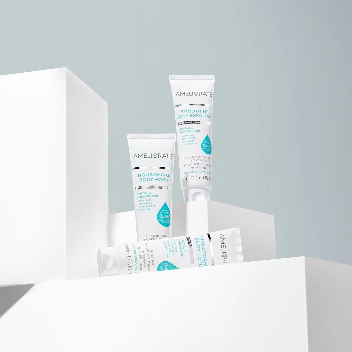 AMELIORATE 3 Steps To Smooth Skin (Worth £26.00)