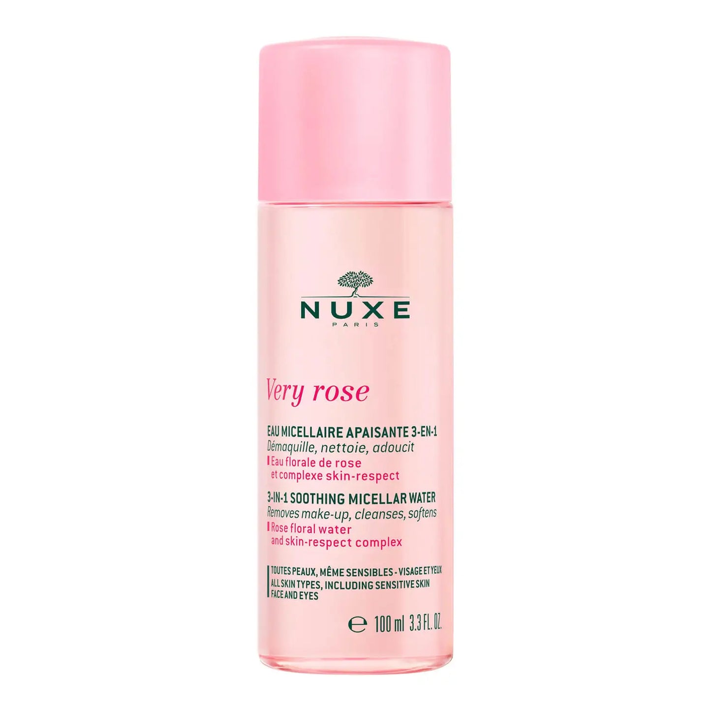 NUXE 3-in-1 Soothing Micellar Water, Very Rose 100ml