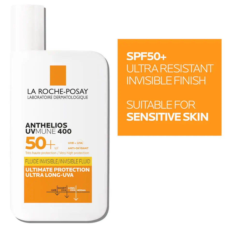 LA ROCHE POSAY Anthelios UVMune 400 Invisible Fluid SPF50+ Sun Cream 50ml