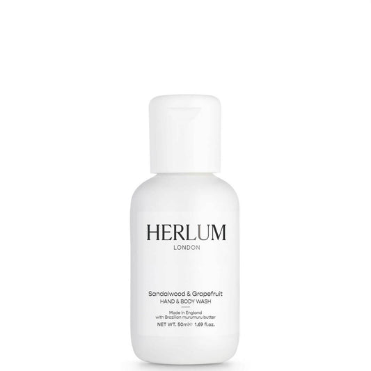 HERLUM Hand and Body Wash Sandalwood and Grapefruit 50ML