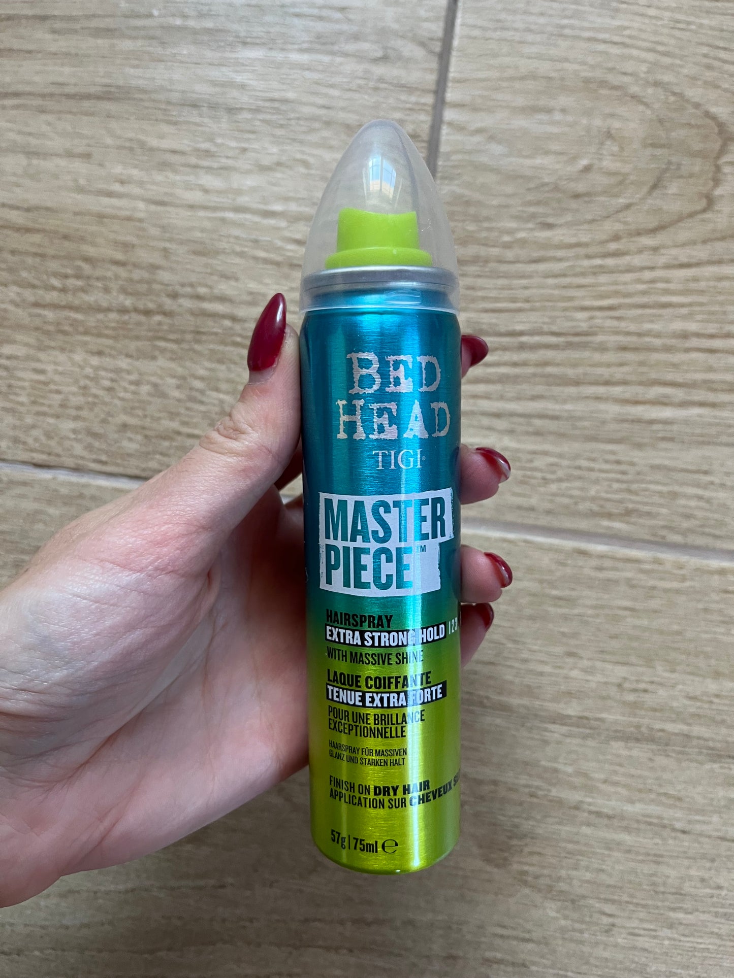 Bed Head by TIGI Masterpiece Shiny Hairspray with Strong Hold 75 ml