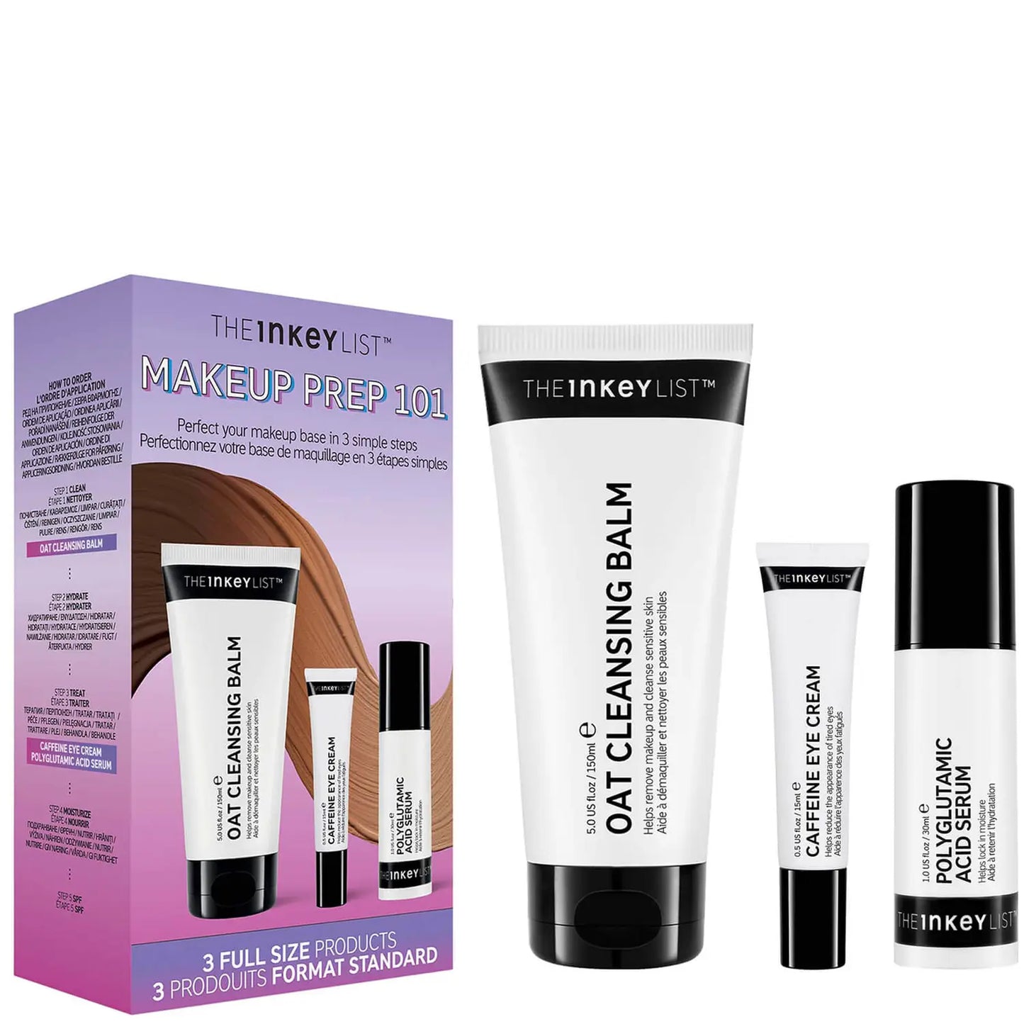 THE INKEY LIST Makeup Prep 101 Kit