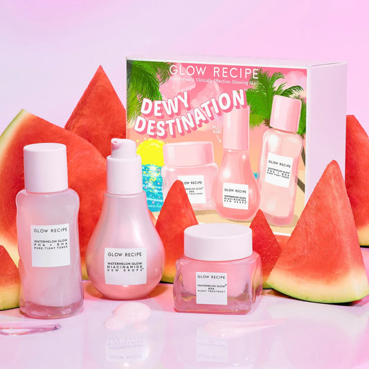 GLOW RECIPE Dewy Destination Set