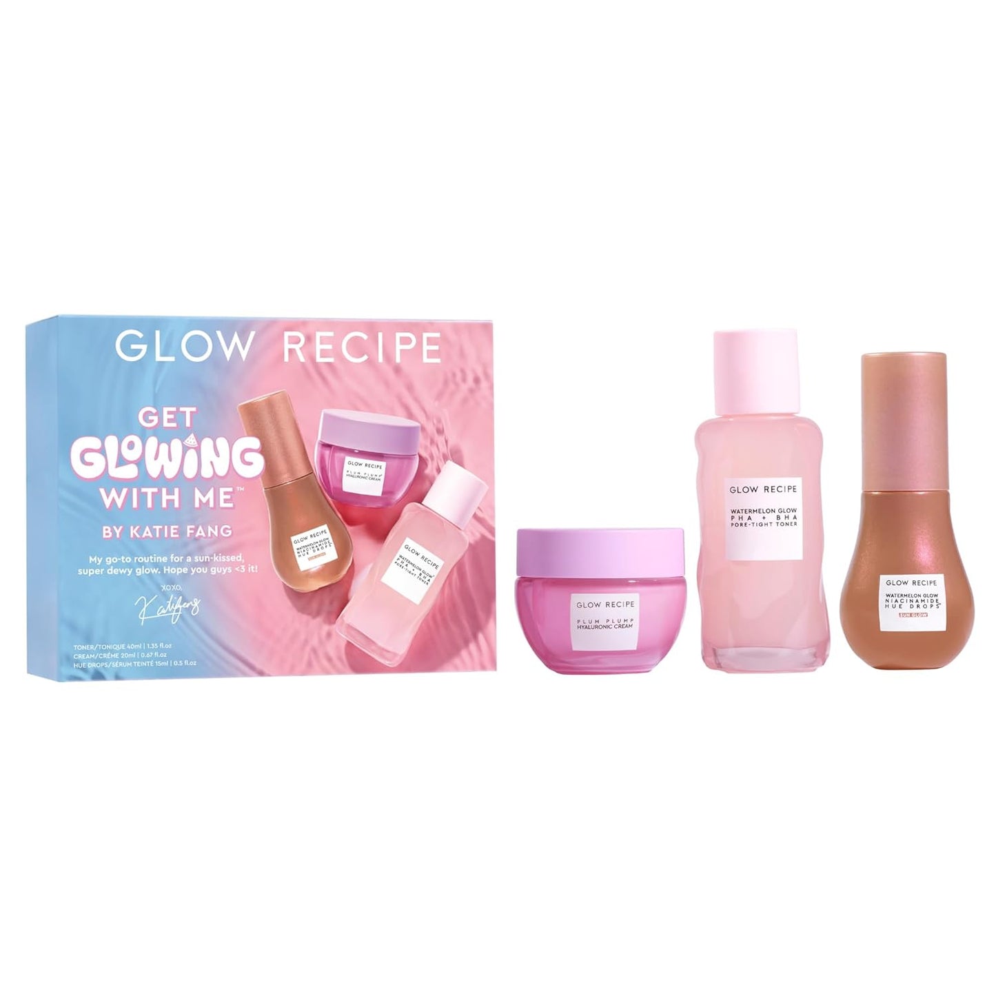 GLOW RECIPE Get Glowing With Me Kit by Katie Fang