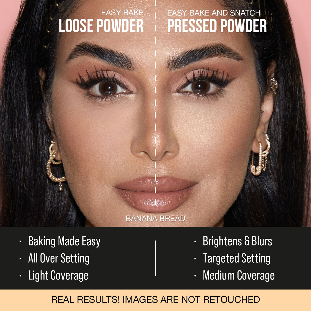 HUDA BEAUTY Easy Bake Loose Baking & Setting Powder - Banana Bread