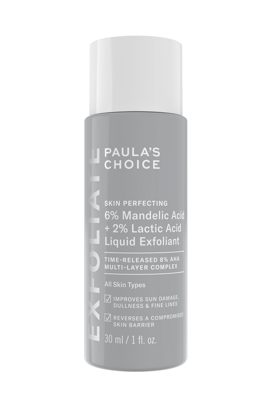 PAULA'S CHOICE 6% Mandelic + 2% Lactic Acid AHA Liquid Exfoliant (30ml)