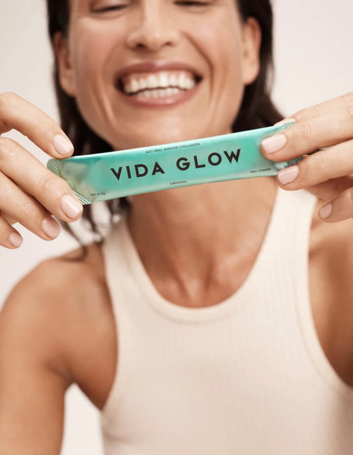 VIDA GLOW Natural Marine Collagen Sachets 6 Servings