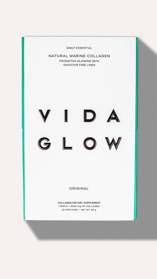 VIDA GLOW Natural Marine Collagen Sachets 6 Servings