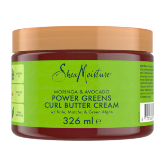 SHEA MOISTURE Moringa & Avocado Power Greens Curl Cream 326 ml