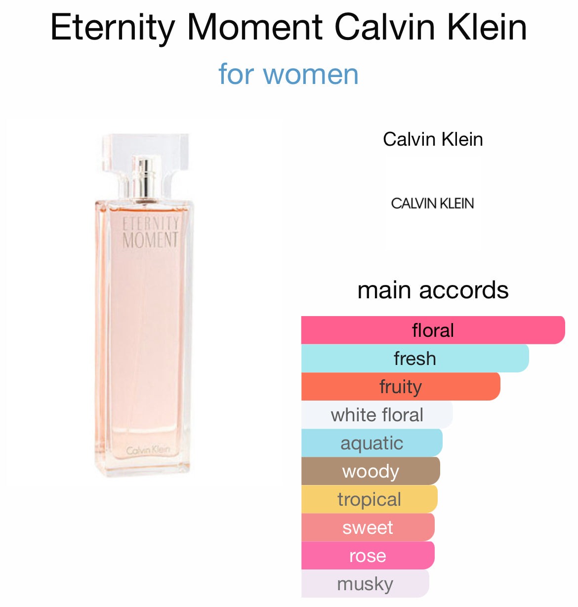 CALVIN KLEIN Eternity Moment Eau de Parfum 100ml