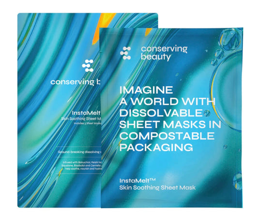 CONSERVING BEAUTY Instamelt Skin Soothing Sheet Mask