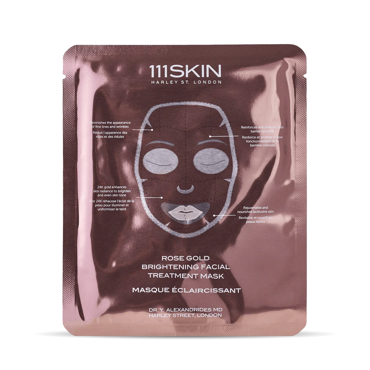 111SKIN Rose Gold Brightening Facial Treatment Mask