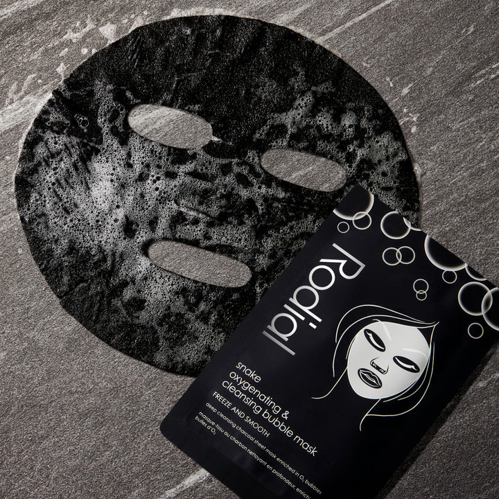 RODIAL Snake Oxygenating & Cleansing Bubble Sheet Mask