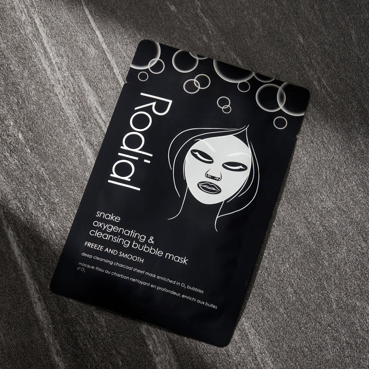 RODIAL Snake Oxygenating & Cleansing Bubble Sheet Mask