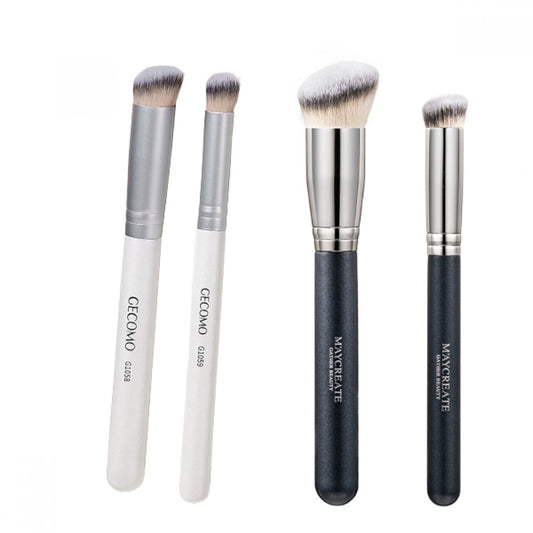 MissLady - Foundation & Concealer Brush Set - 2cope/1 set