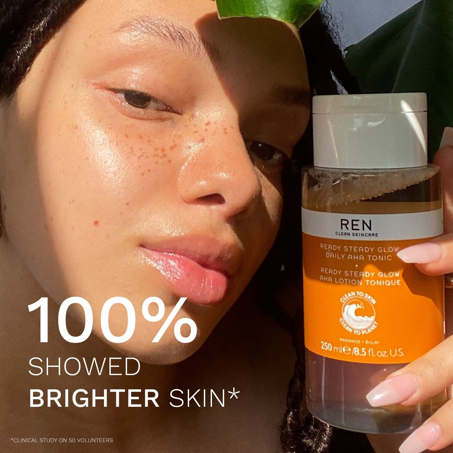 REN Clean Skincare Ready Steady Glow Daily AHA tonic