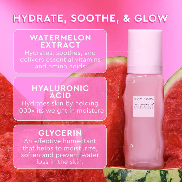 GLOW RECIPE Watermelon Glow Pink Juice Moisturizer 25 ml